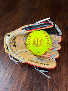 Engraved Softball