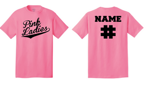 Pink Ladies Softball Tee