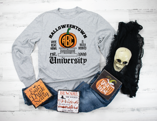 Halloweentown University Monogram Tee