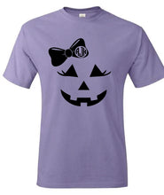 Jack-O-Lantern Monogram Tee