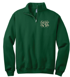 Monogrammed 1/4 Zip