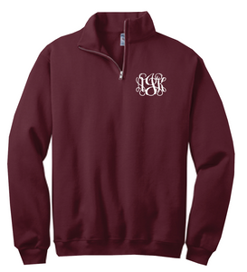 Monogrammed 1/4 Zip