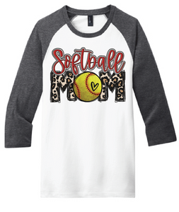 Softball Mom Raglan