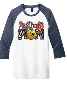 Softball Mom Raglan