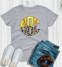 Printed Sports Monogram Tee
