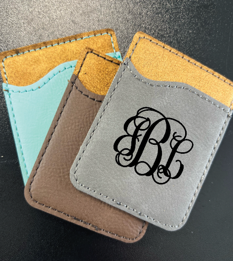 Engraved Card Caddy