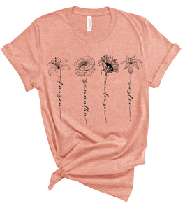 Wildflower Name Tee