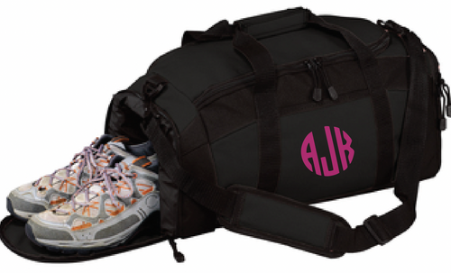 Monogrammed Gym Bag