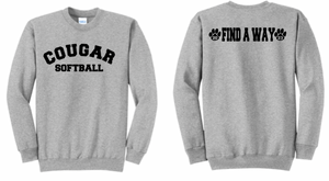 YCHS Softball Crewneck