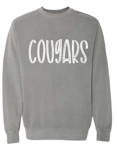 Cougars Comfort Colors Sweatshirt