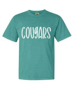 Cougars Comfort Colors Tee