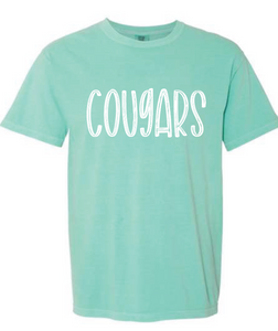 Cougars Comfort Colors Tee