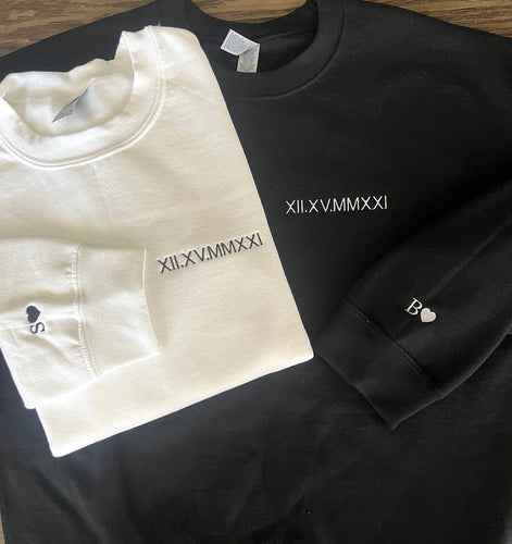 Roman Numeral Sweatshirt