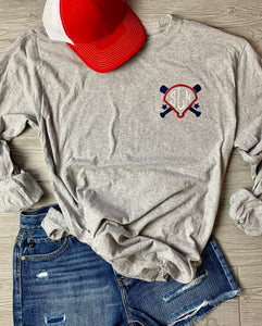 Home Plate Monogram Tee