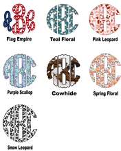 Printed Monogram Tee