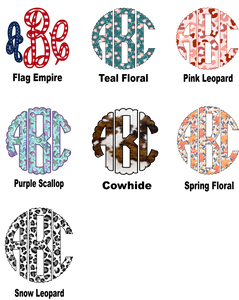Printed Monogram Tee