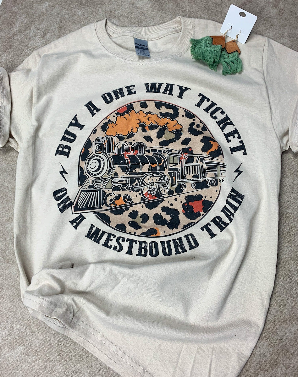 One Way Ticket Tee