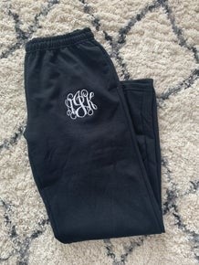 Monogrammed Sweat Pants